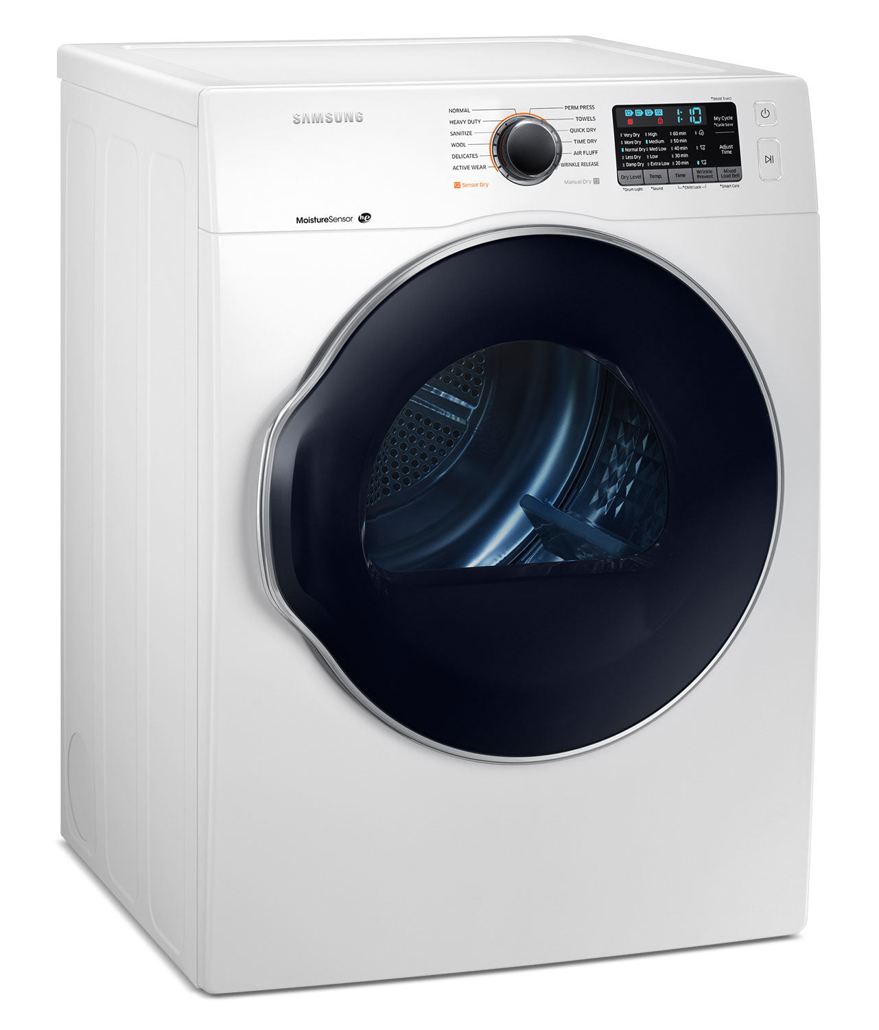 Samsung White Electric Dryer (4.0 Cu. Ft.) - DV22K6800EW/AC