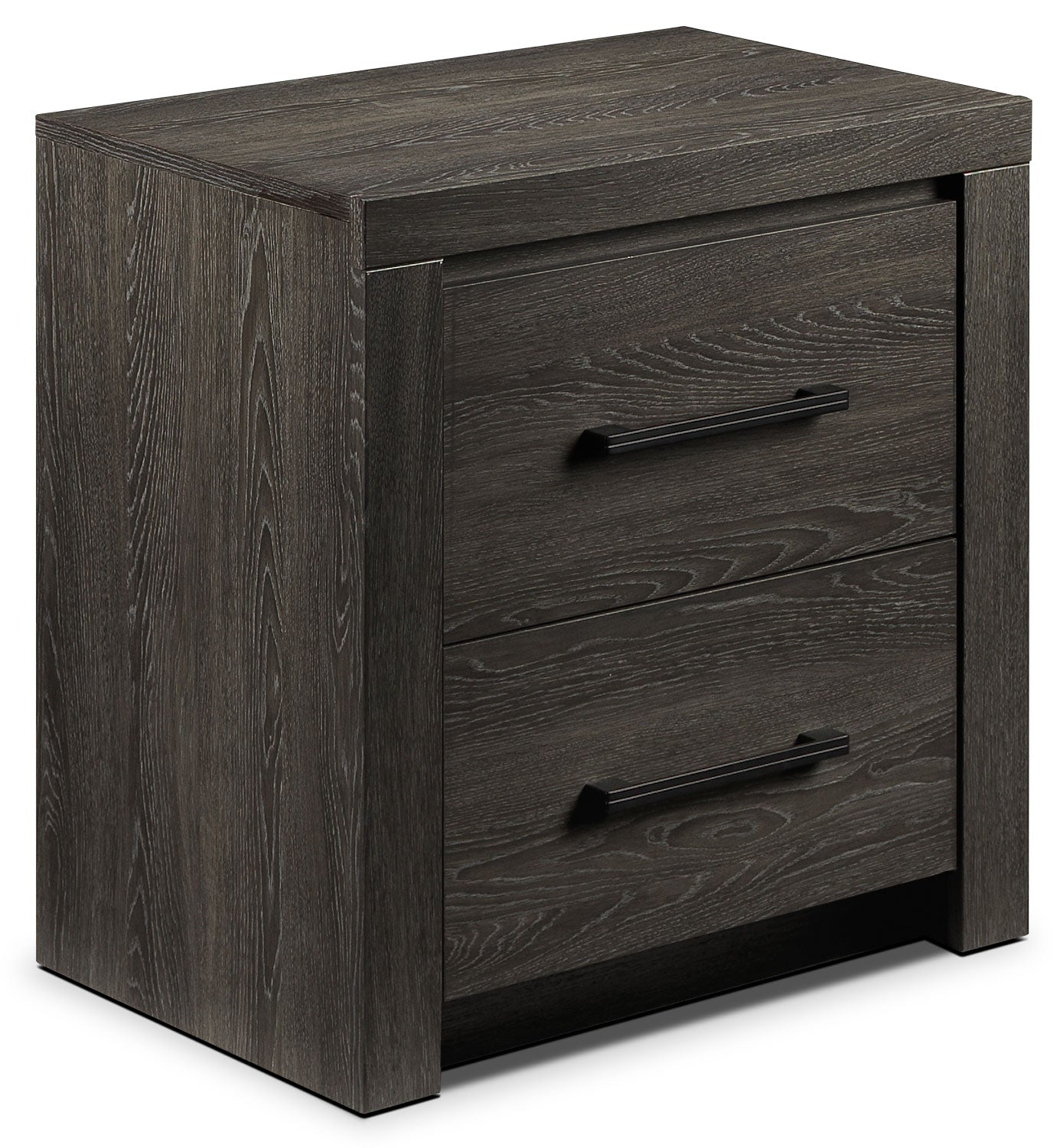 Driftwood Nightstand - Rustic Brown