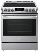 LG Appliances Stainless Steel Slide-In Electric Convection Range (6.3 Cu. Ft.) - LSE4611ST