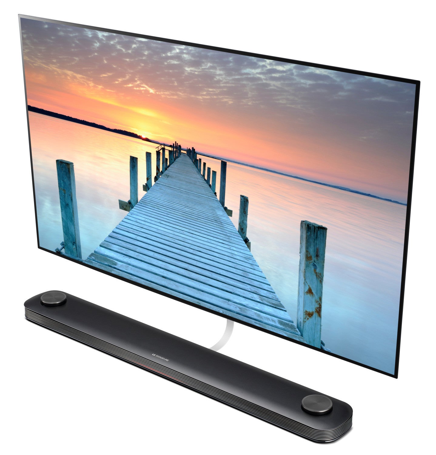 LG 77" 4K OLED TV - 77W8