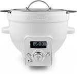 KitchenAid White Precise Heat Mixing Bowl for Bowl-Lift Stand Mixer - KSM1CBL