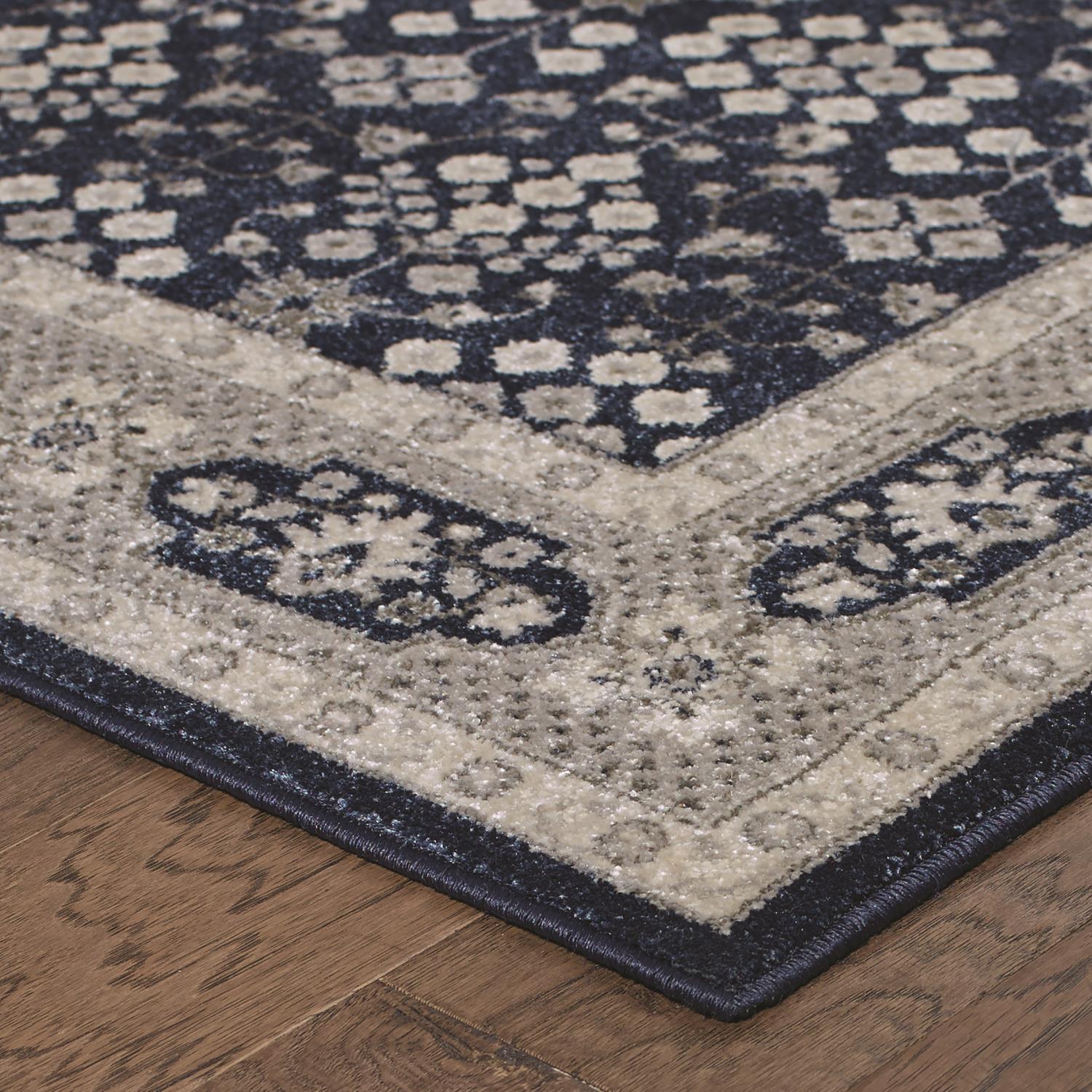 Virginia W119B3L Classic Oriental Area Rug (6'7"X9'6")