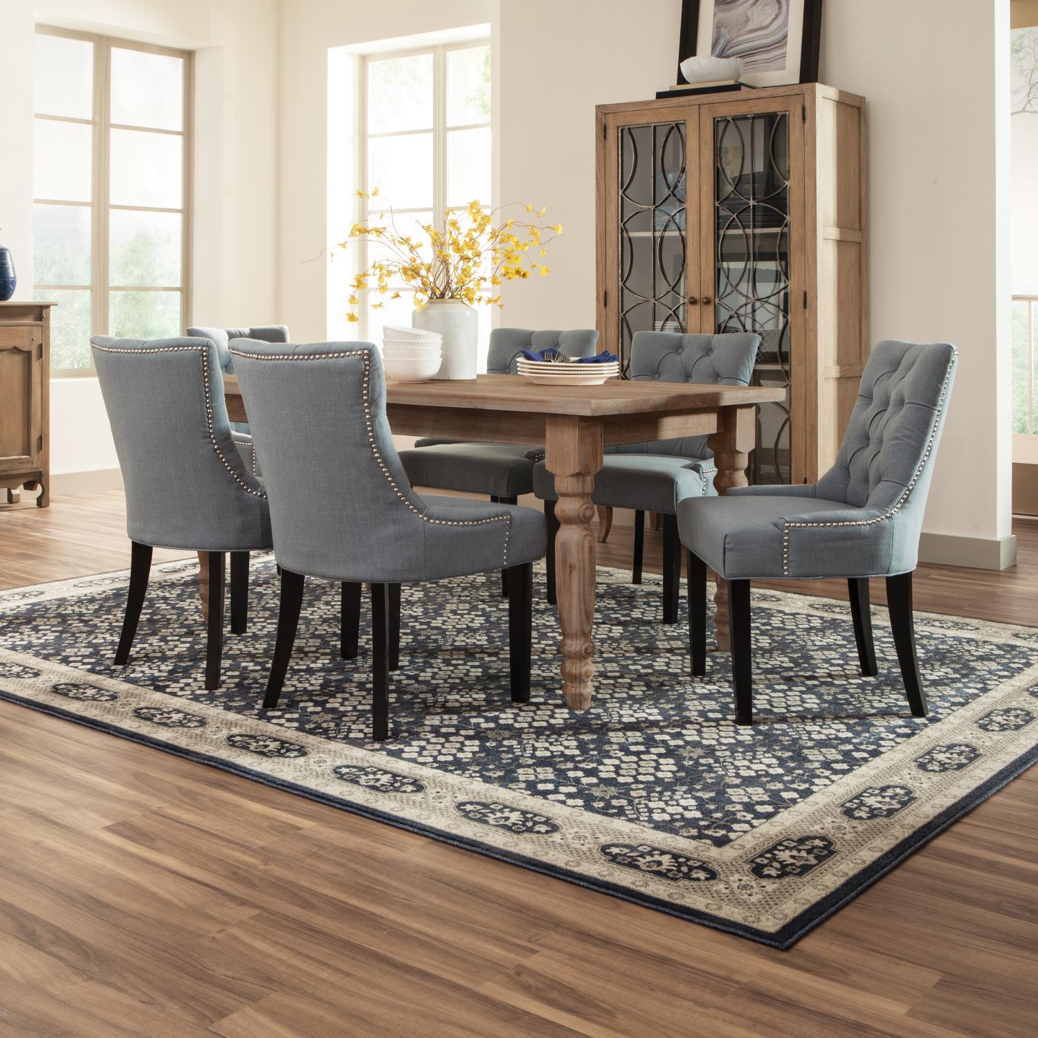 Virginia W119B3L Classic Oriental Area Rug (6'7"X9'6")