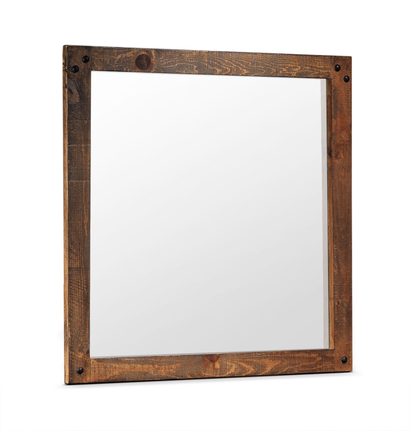 Maya Mirror - Rustic Pine