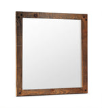 Maya Mirror - Rustic Pine