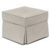 Tasya Ottoman - Light Grey