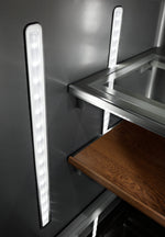 KitchenAid 35.8" 23.8 Cu. Ft. Stainless Steel Counter-Depth French Door Refrigerator - KRFC704FPS