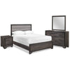 Sophie 6-Piece Queen Bedroom Package - Weathered Grey