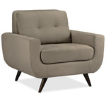 Julian Sofa, Loveseat and Chair Set - Grey