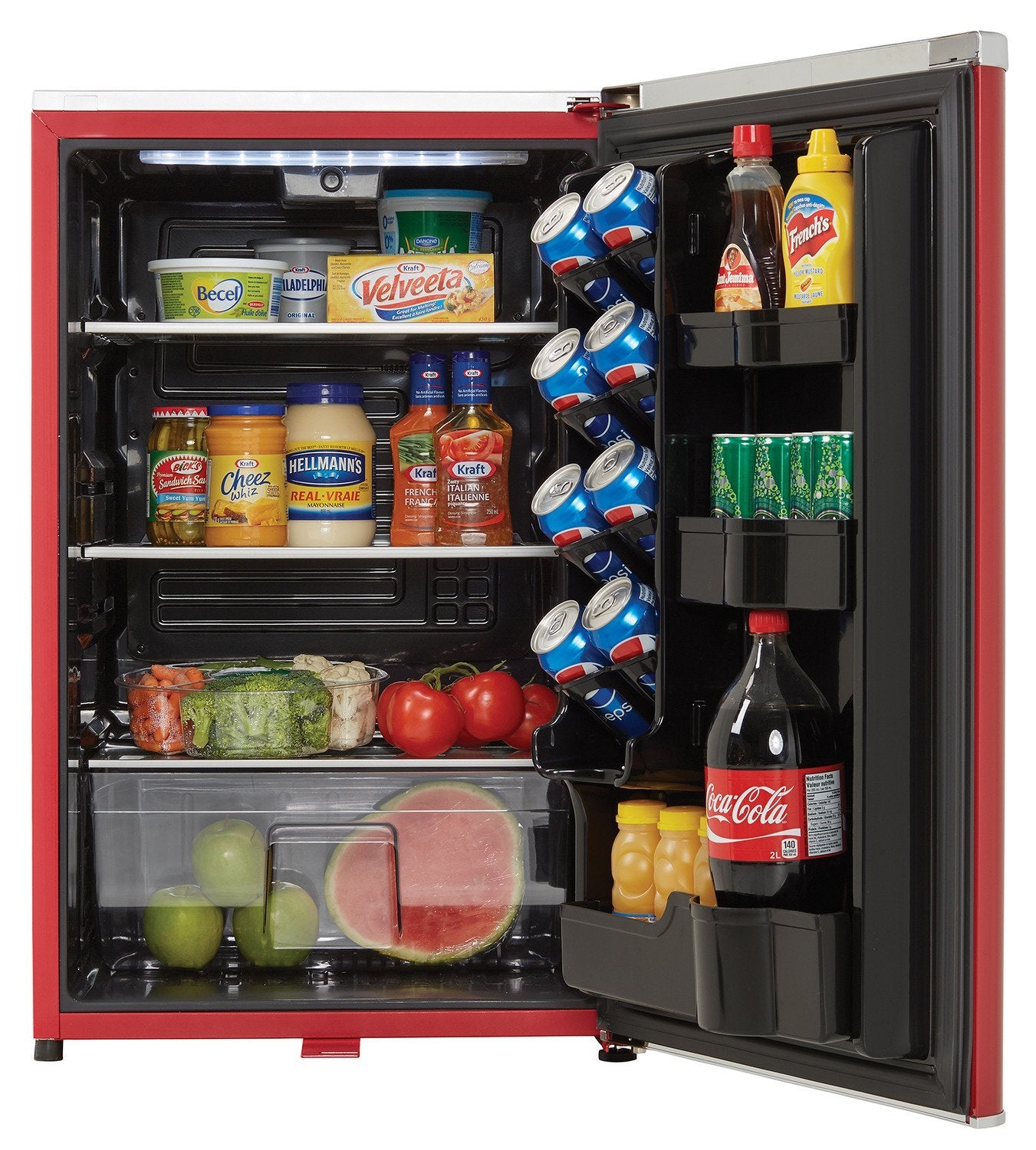 Danby Red Compact Refrigerator (4.4 Cu. Ft.) - DAR044A6LDB