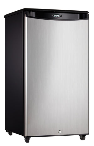Danby Stainless Steel Outdoor Compact Refrigerator (3.3 Cu. Ft.) - DAR033A1BSLDBO