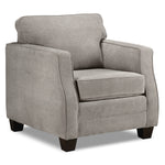 Agnes Sofa and Chair Set - Taupe