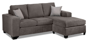 Fava Chaise Sofa - Grey
