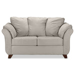 Collier Sofa, Loveseat and Chair Set - Light Grey