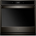 Whirlpool Black Stainless Steel Electric True Convection Wall Oven (4.3 Cu. Ft.) - WOS72EC7HV