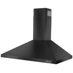 Whirlpool Black Stainless Steel 30" 400 CFM Canopy Wall-Mount Range Hood - WVW53UC0HV