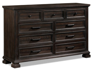 Camelot Dresser - Weathered Dark Brown