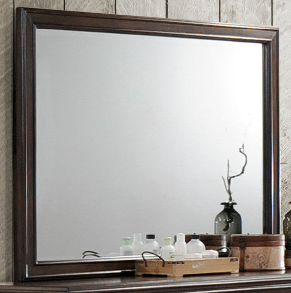 Leavitt Mirror - Brown Cherry