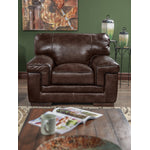 Stampede Leather Chair - Coffee