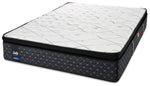 Sealy Pathos Plush Queen Mattress and Low-Profile Boxspring Set