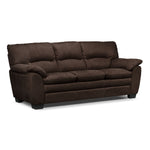 Kelleher Sofa and Loveseat Set - Walnut