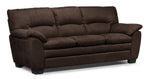 Kelleher Sofa and Loveseat Set - Walnut