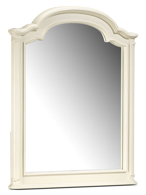 Amber Mirror - Antique White
