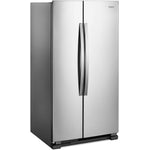 Whirlpool Monochromatic Stainless Steel Side-by-Side Refrigerator (25 Cu. Ft.) - WRS315SNHM