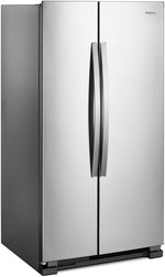 Whirlpool 35.88" 25 Cu. Ft. Monochromatic Stainless Steel Side-by-Side Refrigerator - WRS315SNHM