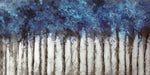 Sapphire Forest Canvas Painting (60" X 30")