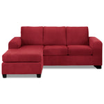 Fava Chaise Sofa - Red
