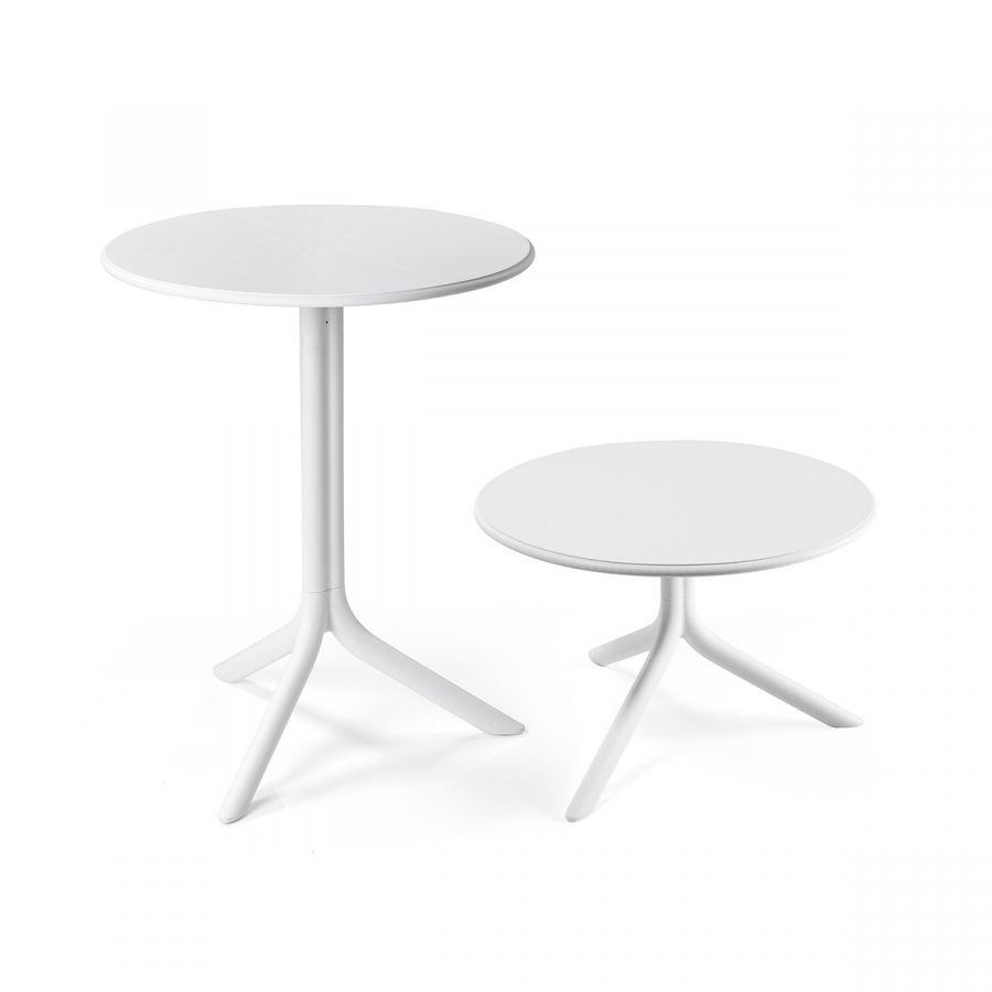 Nardi Spritz Outdoor Adjustable Bistro Table - White