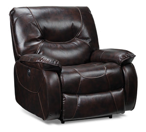 Canton Power Recliner - Dark Brown