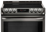 LG Appliances Black Stainless Steel Slide-In Electric Range (6.3 Cu. Ft.) - LSE4611BD