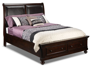 Chester 5-Piece King Storage Bedroom Package - Cherry