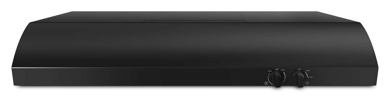 Whirlpool Black 30" 225 CFM Range Hood - UXT4230ADB