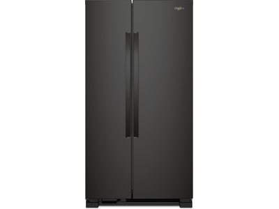 Whirlpool Black Side-by-Side Refrigerator (25 Cu. Ft.) - WRS315SNHB