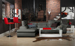 Underwood 2-Piece Sectional with Left-Facing Chaise - Charcoal