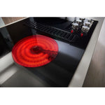 KitchenAid Black 36" Electric Downdraft Cooktop - KCED606GBL