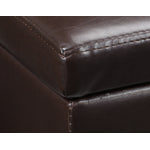 Paloma 3-Piece Ottoman - Chocolate