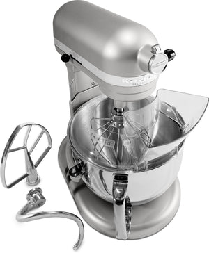 KitchenAid Nickel Pearl 6-Quart Bowl-Lift Stand Mixer - 4KP26M1XNP