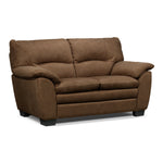 Kelleher Sofa and Loveseat Set - Hazelnut