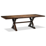 Claira Extendable Dining Table - Rustic Brown