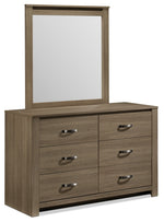 Nolan Mirror - Driftwood