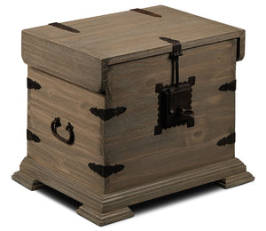 Wilcott End Table - Dark Oak