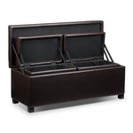 Paloma 3-Piece Ottoman - Chocolate