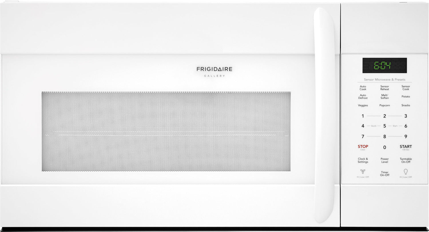 Frigidaire Gallery White Over-The-Range Microwave (1.7 Cu. Ft.) - CGMV176NTW
