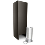 KitchenAid Black Stainless Steel 36" Chimney Extension Kit for Island Mount - EXTKIT16ES