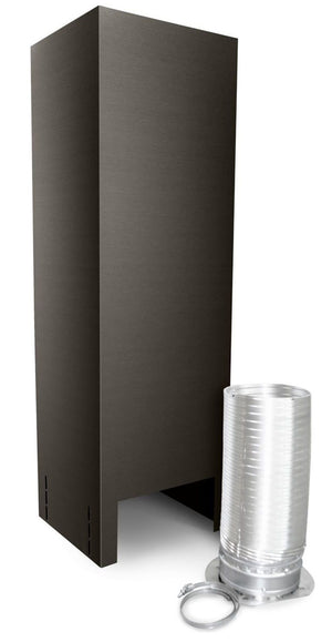 KitchenAid Black Stainless Steel 36" Chimney Extension Kit for Island Mount - EXTKIT16ES