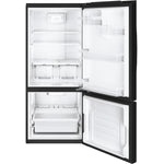 GE Black BOTTOM-FREEZER REFRIGERATOR (20.9 CU. FT.) - GBE21AGKBB